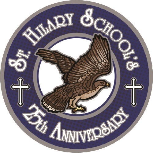 St. Hilary Catholic Elementary School 25th anniversary logo